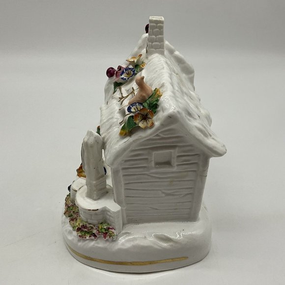 Coalport Vintage Porcelain Cottage Burner 7" Tall MCM Collectible  288 - Picture 12 of 16